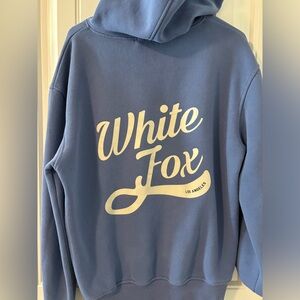 white fox hoodie